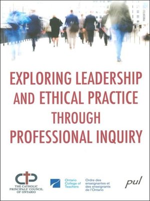 cover image of Exploring leadership and ethical practice through...